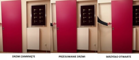 Drzwi Przesuwne Magic Ukryty System Voster Zestaw