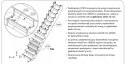 Schody Zębinowe Bukowe Proste z Barierką INOX