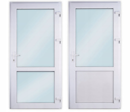 Drzwi PCV Zewnętrzne Białe 90 x 200