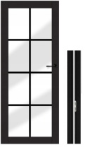 Drzwi Szklane Loftowe LOFT 20 z Ościeżnicą Regulowaną