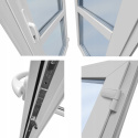 Drzwi PCV Zewnętrzne Białe 110 x 210