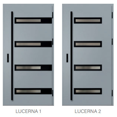 Drzwi zewnętrzne Lucerna Thermo Erkado Ud=0,67-0,99 Warianty