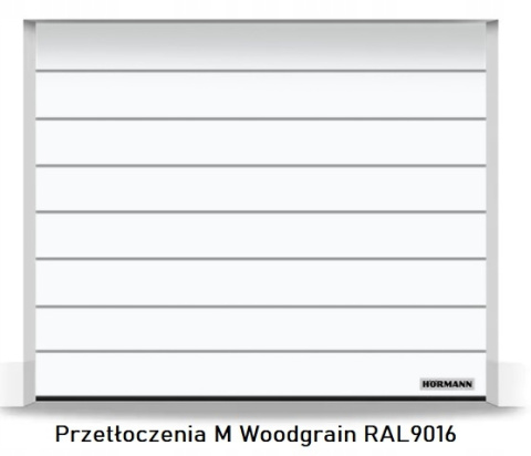 Brama Garażowa 2375 x 2000 Segmentowa Hormann z napędem Renomatic