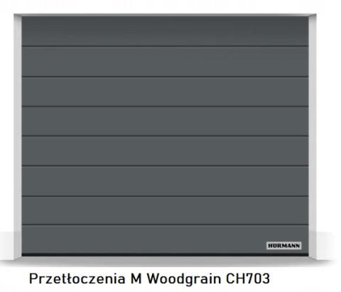 Brama Garażowa 2375 x 2000 Segmentowa Hormann z napędem Renomatic