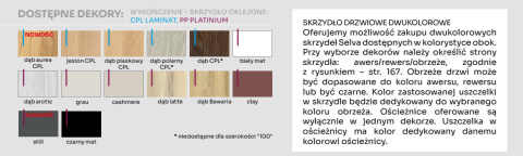 Drzwi Wejściowe Wewnątrzklatkowe Selva Lacobel kpl