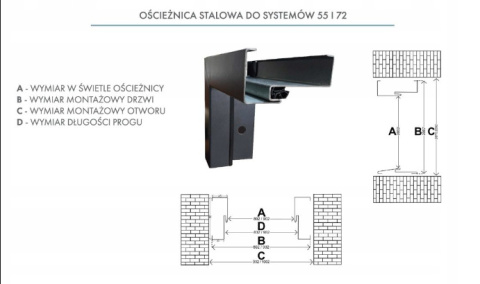 Drzwi Zewnętrzne Sofia 05 Szklone 80/90 cm Antracyt/Orzech/Złoty Dąb Komplet