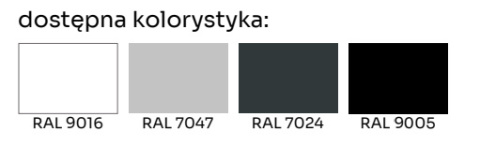 Ościeżnica stalowa stała do drzwi wewnętrznych Voster