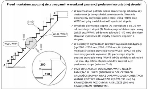 Schody Zębinowe Bukowe Proste z Barierką Drewnianą