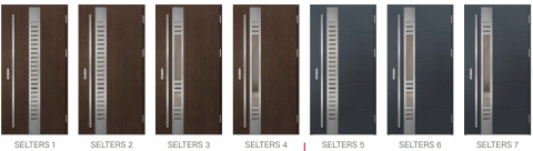 Drzwi zewnętrzne Selters Thermo Erkado Ud=0,67-0,99 Warianty