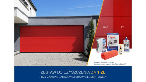 Brama Garażowa 3000 x 2000 Segmentowa Hormann z napędem Renomatic