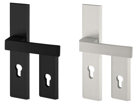 Ciepłe Drzwi Zewnętrzne Stalowe PASIV 72mm GRUBE U=0,75 Antracyt Black