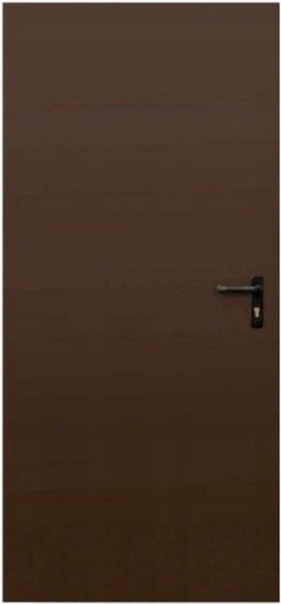 Drzwi Techniczne Brązowe Hormann ZK ISO 90cm 900 x 2000 Drzwi Techniczne Brązowe Hormann ZK ISO 90cm 900 x 2000