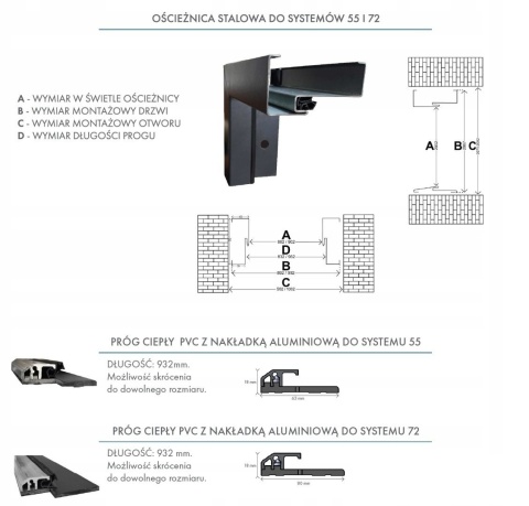 Drzwi Zewnętrzne Pełne Boston 72mm GRUBE Antracyt 80/90 cm Drzwi Zewnętrzne Pełne Boston 72mm GRUBE Antracyt 80/90 cm