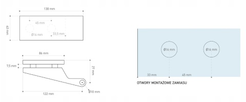 Zestaw Okuć do drzwi szklanych SLIM PRO Srebrne INOX zamek na wkładkę patent Zestaw Okuć do drzwi szklanych SLIM PRO Srebrne INOX zamek na wkładkę patent