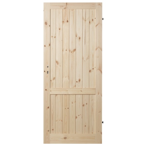 Drzwi Drewnianie Duo Loft Classic Sęczne Pełne Skrzydło 60 Prawe Outlet