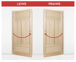 Drzwi Oktawa Pokój Sosnowe 70 Prawe Outlet