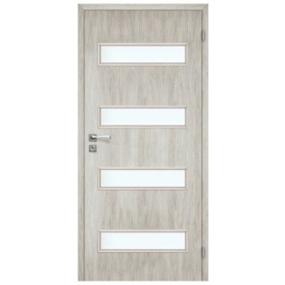 Drzwi Pokojowe Milano Dąb Szary 80cm Prawe OD RĘKI Outlet