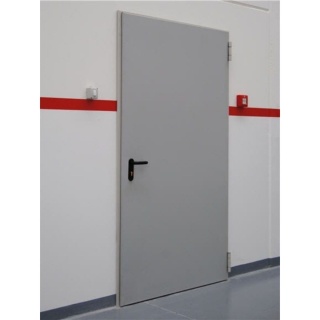 Drzwi Przeciwpożarowe EI30 80cm RAL 7035 Szare Padilla 890 x 2060