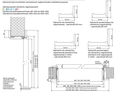 Ościeżnica Regulowana Tunel 70 Prawa 8-10 Voster Dąb Olejowany Ościeżnica Regulowana Tunel 70 Prawa 8-10 Voster Dąb Olejowany