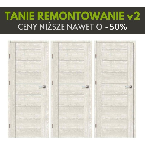 Drzwi Wewnętrzne DELLA Ramowe Przylgowe Ościeżnica opcja Zestaw