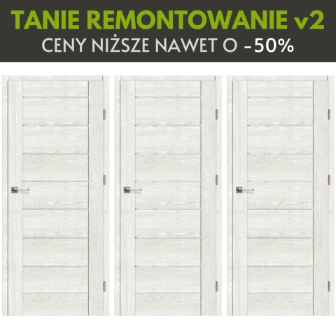 Drzwi Wewnętrzne DELLA Ramowe Przylgowe Ościeżnica opcja Zestaw