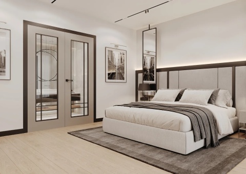 Drzwi DRE Supreme Soho Wewnętrzne Modele Kolory z Ościeżnicą
