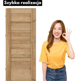 Drzwi Wewnętrzne Pełne Vivento Hedera 1 Ościeżnica Szybka Realizacja