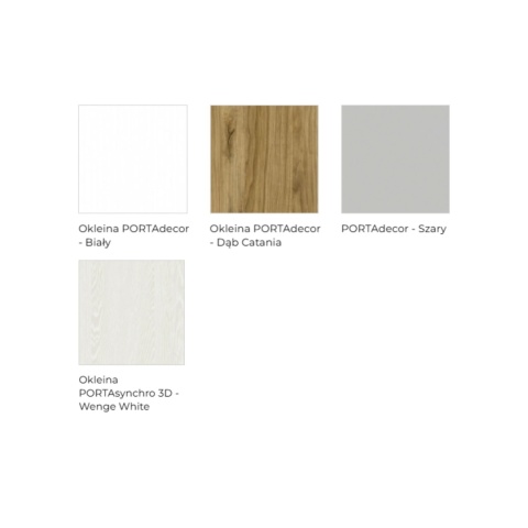 Drzwi Wewnętrzne Porta Trim Soft Typ P Przylgowe Wenge White