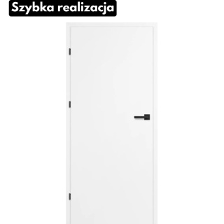 Drzwi wewnętrzne Erkado Uno Premium Białe Płytowe Szybka Realizacja