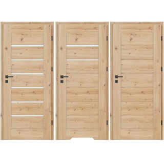 Drzwi Wewnętrzne Suerte Ramowe Dąb Artisan | NA MAGAZYNIE z ościeżnicą opcja