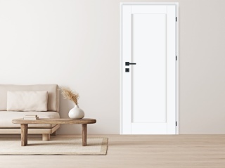 Drzwi Wewnętrzne Irys Ramowe Białe| NA MAGAZYNIE z ościeżnicą opcja