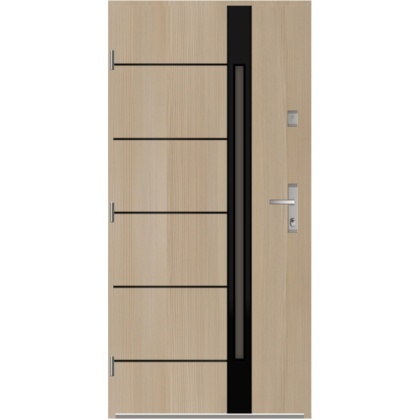 Drzwi Zewnętrzne Gerda Graz 3B Thermo Premium Różne Kolory