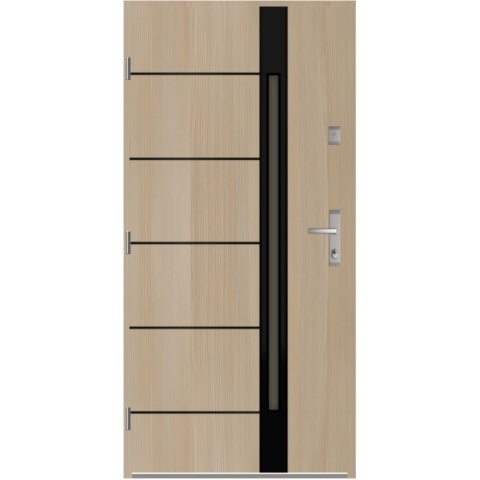 Drzwi Zewnętrzne Gerda Graz 3B Thermo Premium Różne Kolory