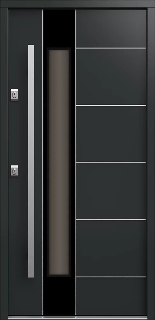 Drzwi Zewnętrzne Gerda Linz 3 Thermo Premium Różne Kolory