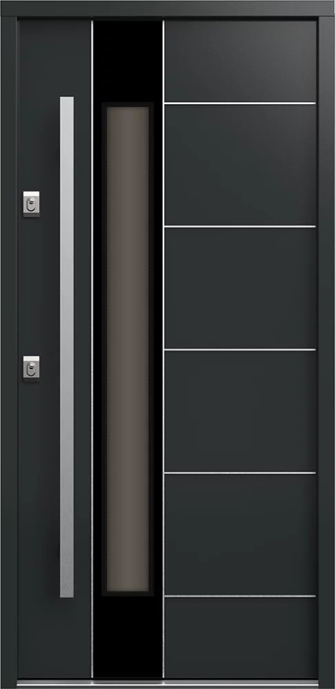 Drzwi Zewnętrzne Gerda Linz 3 Thermo Premium Różne Kolory