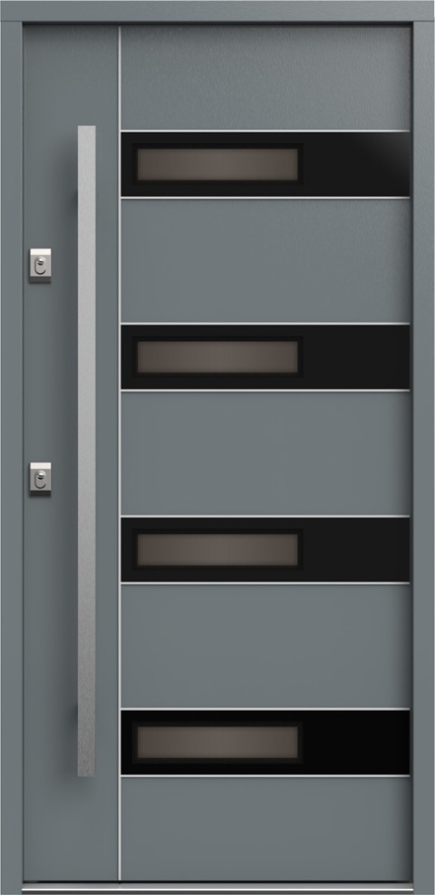 Drzwi Zewnętrzne Gerda Villach Thermo Premium Różne Kolory