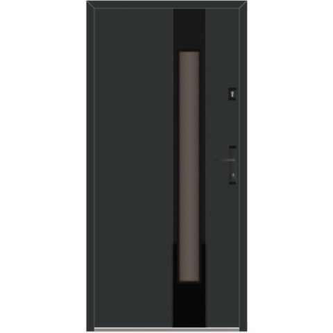 Drzwi Zewnętrzne Gerda Linz 1B Thermo Premium Różne Kolory