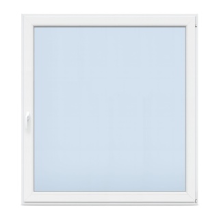 Okno PCV Plastikowe 2 Szybowe Białe Od Ręki 1000 x 1135 mm Typowe