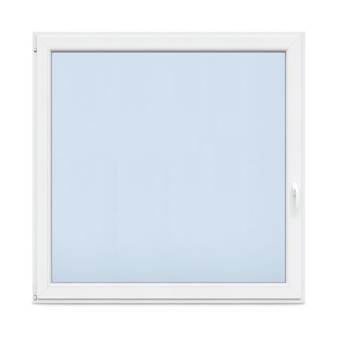 Okno PCV Plastikowe 2 Szybowe Białe Od Ręki 1165 x 1135 mm Typowe