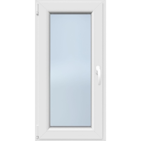 Okno PCV Plastikowe Typowe 2 Szybowe Białe 565 x 1135
