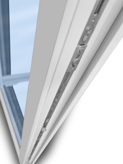 Okno PCV Plastikowe Typowe 2 Szybowe Białe 565 x 1135