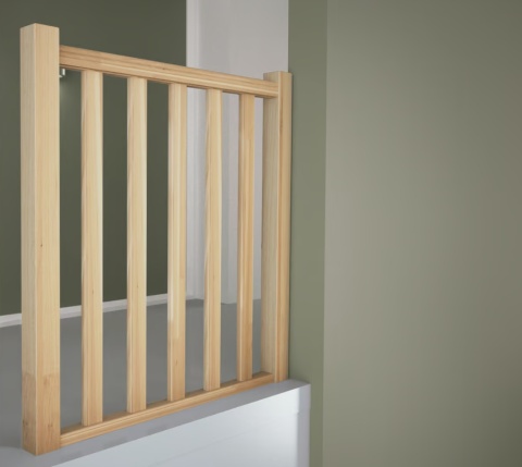 Balustrada ochronna Dębowa do schodów Helsinki/ Liverpool