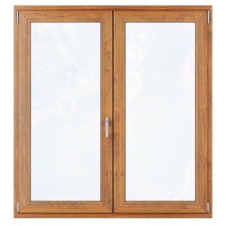 Ciepłe Okno Trzyszybowe 1165 x 1135 Dwuskrzydłowe Monolit Rózne Kolory