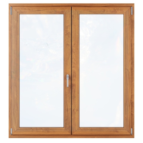 Ciepłe Okno Trzyszybowe 1165 x 1135 Dwuskrzydłowe Monolit Rózne Kolory