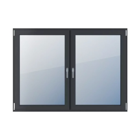 Ciepłe Okno Trzyszybowe 1165 x 835 Dwuskrzydłowe Monolit Rózne Kolory