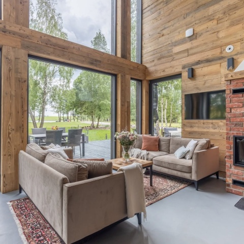 Ciepłe Okno Trzyszybowe FIX 565 x 535 Monolit Rózne Kolory