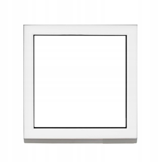 Ciepłe Okno Trzyszybowe FIX 565 x 535 Monolit Rózne Kolory