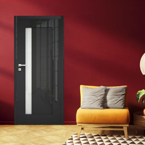 Drzwi Ramowe Ilis Połyskowe i Matowe Wewnętrzne DRE Modele Kolory