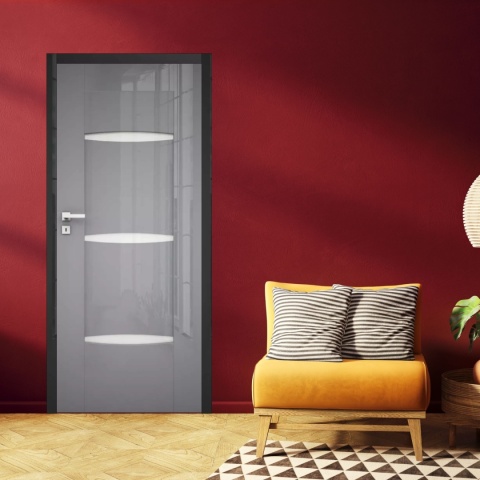 Drzwi Ramowe Nella Połyskowe i Matowe Wewnętrzne DRE Modele Kolory