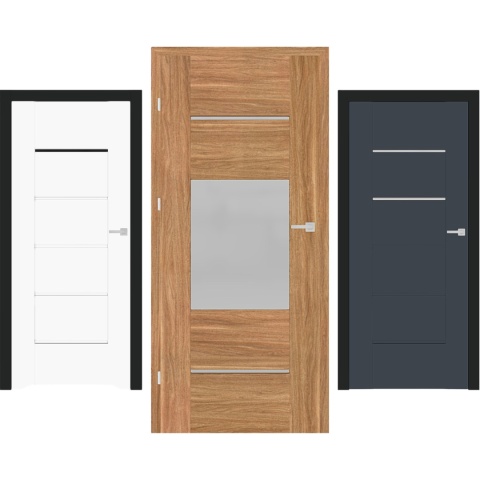 Drzwi Wewnętrzne DRE Ramowe Auri Kolory Modele